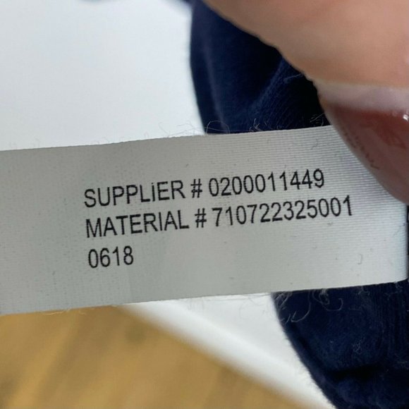 Polo Ralph Lauren Mens Blue P Wing Crest Letterman Varsity Track Jacket Size S - Picture 6 of 10